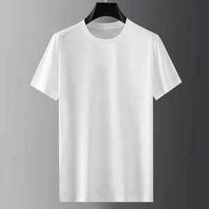 Casual Short Sleeve fashion brand trend versatile men's T-shirt wide